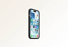 Чехол Protect для iPhone 15 Magsafe Silicon Case (Black)