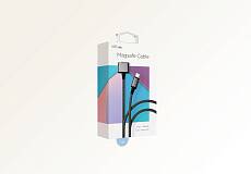 Кабель VLP Cable USB-C - MagSafe, 2.0м (Cерый космос)