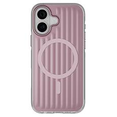 Чехол Gurdini Ocean Case with MagSafe для iPhone 16 (Розовый)