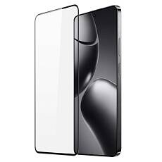 Защитное стекло для Xiaomi 14T Pro (С черной рамкой)