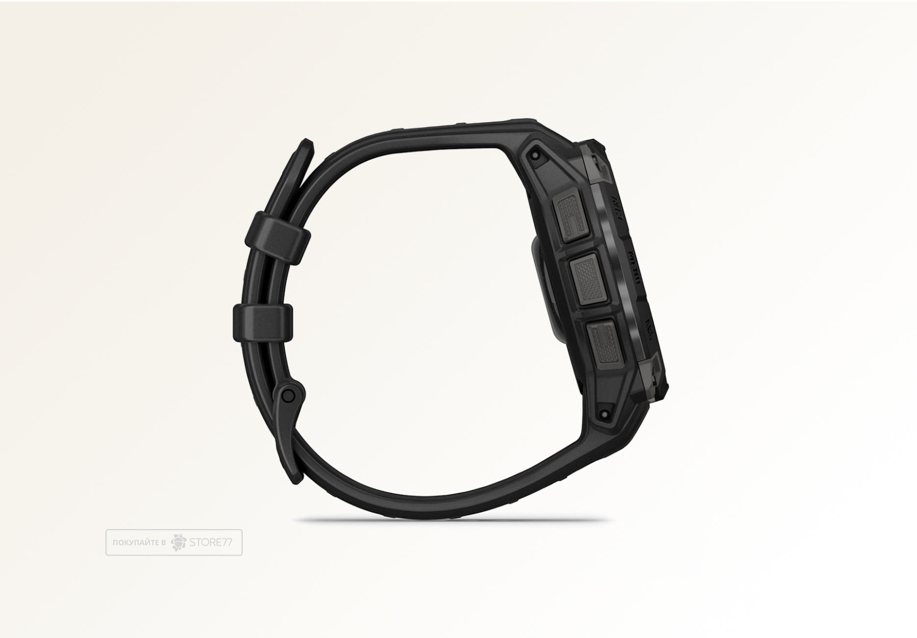 Умные часы Garmin INSTINCT 3 50 mm AMOLED Black/Charcoal Band