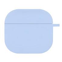Чехол силиконовый для наушников Apple AirPods 4 (Голубой)