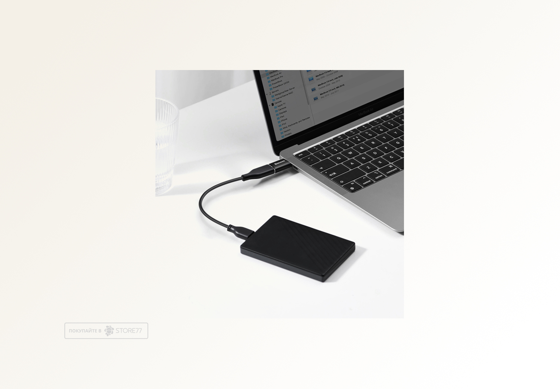 Переходник Baseus USB-C - USB 3.1