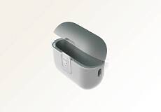 Чехол Uniq для Airpods Pro 2 Clyde (Белый/Мятный)