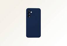 Чехол силиконовый Silicon Cover для Samsung Galaxy A16 (Темно-синий)