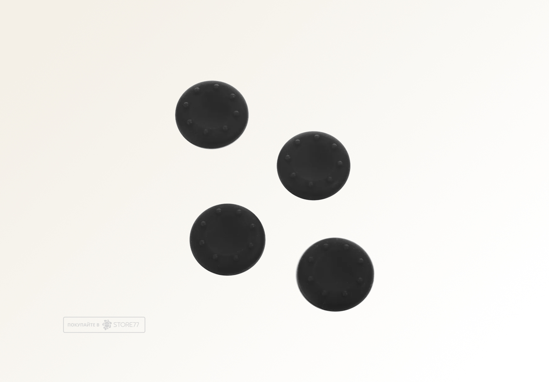 Силиконовые насадки на стики геймпада (Черные)