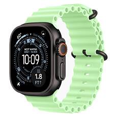 Часы Apple Watch Ultra 3 GPS + Cellular 49mm Black Titanium Case, Ocean Band (Neon Green)