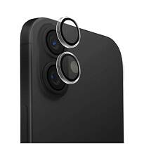 Защитное стекло на камеру Uniq для iPhone 16/16 Plus Optix AluGuard (Clear)