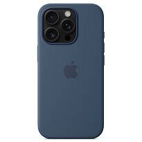 Чехол Apple Magsafe для iPhone 16 Pro, силикон (Denim)