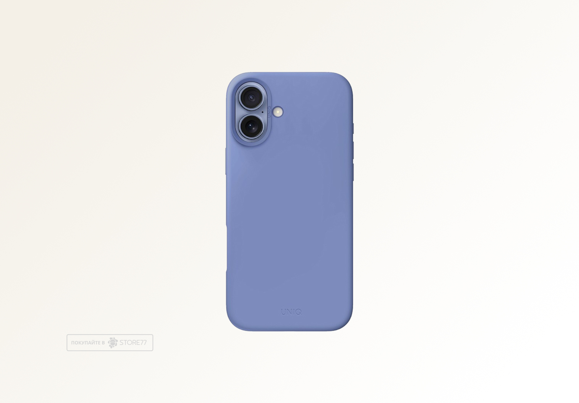 Чехол Uniq для iPhone 16 LINO Pearl с Magsafe (Синий)