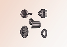 Фен Dyson Supersonic HD07 (Яркий никель/Медный) Вилка EU