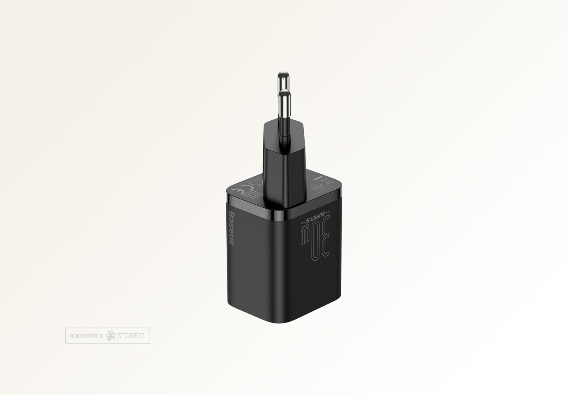 Сетевое зарядное устройство Baseus Super Si 30W USB-C, QC (Черный)
