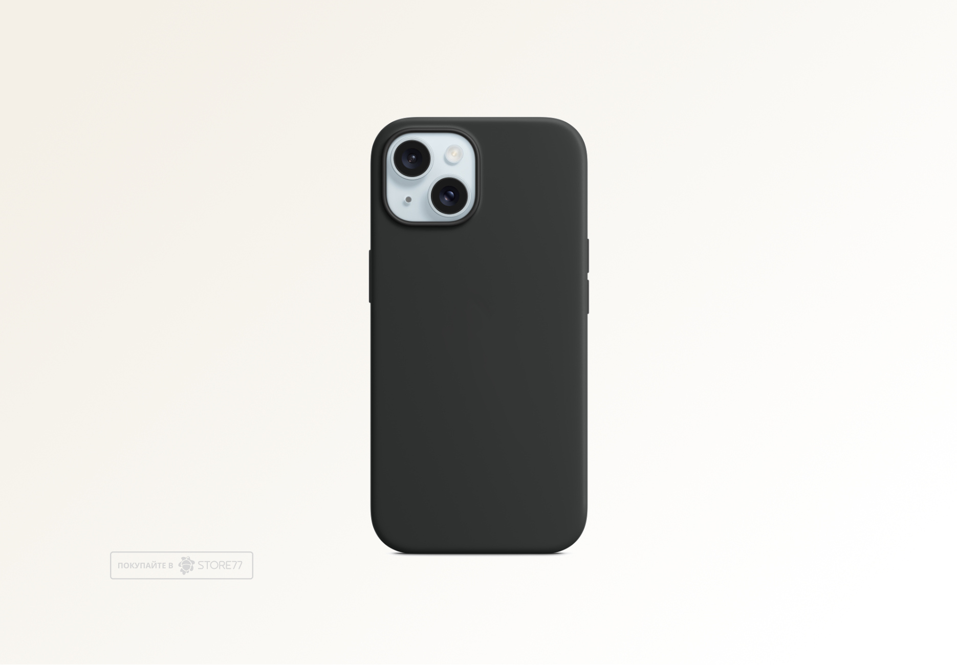 Чехол Protect для iPhone 15 Magsafe Silicon Case (Black)