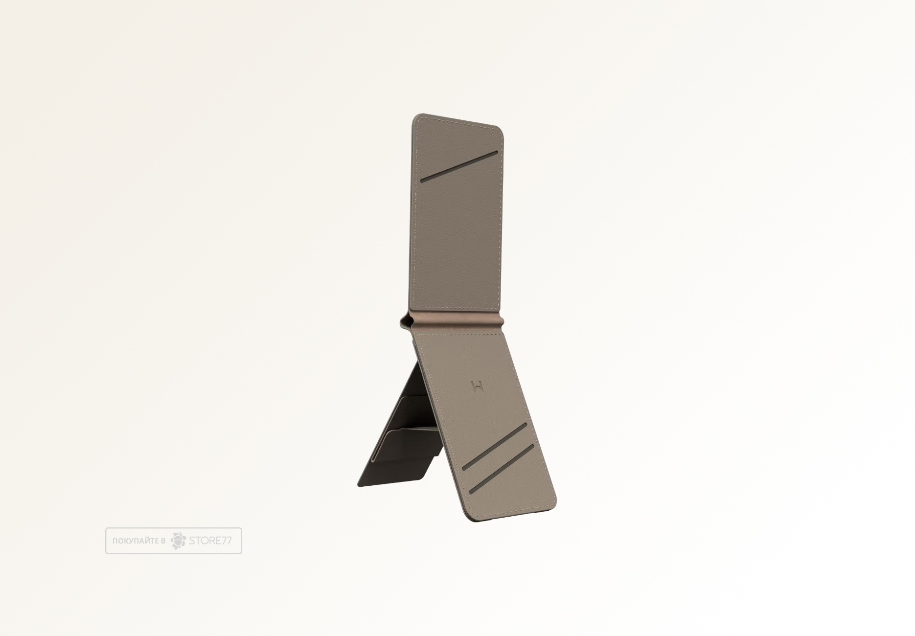 Картхолдер Magssory Tripod Magnetic Vlog Wallet с MagSafe (Латте)