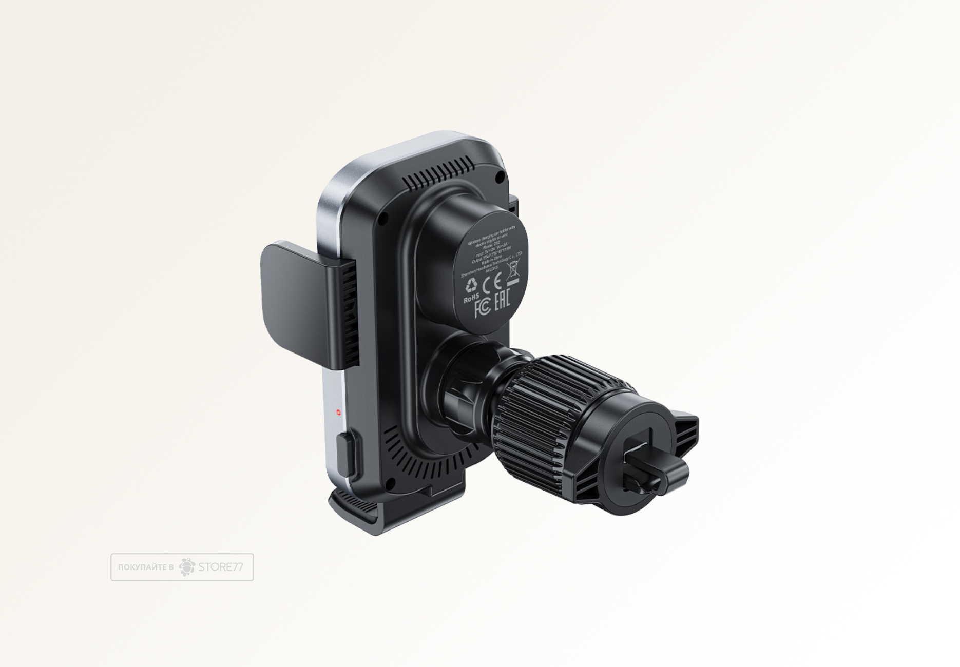 Автомобильный держатель ACEFAST Wireless D52 с электрическим зажимом (Черный)