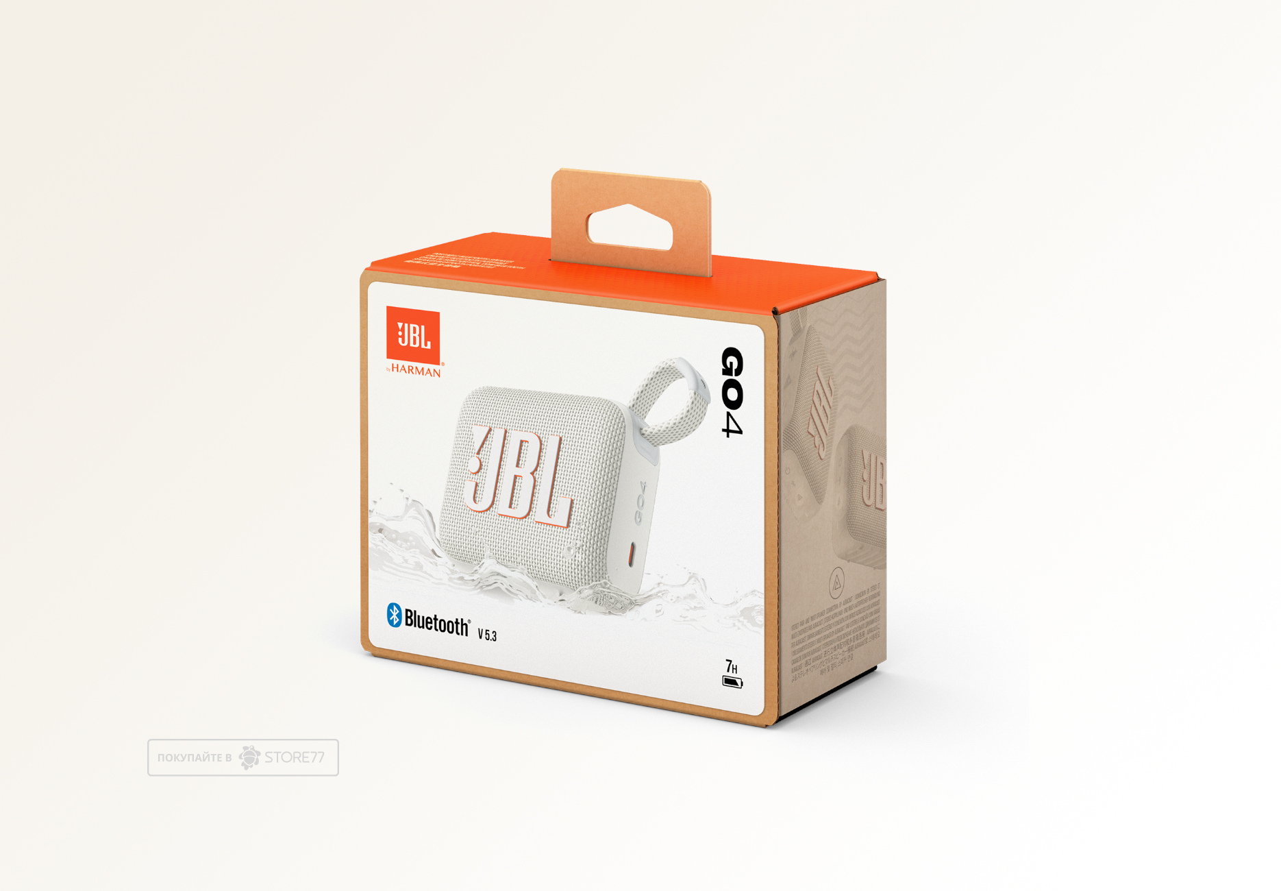 Портативная акустика JBL GO 4 (Белый)