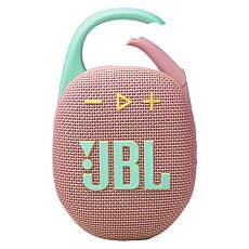 Портативная акустика JBL Clip 5 (Розовая)