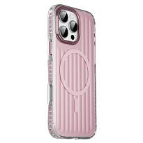 Чехол Gurdini Ocean Case with MagSafe для iPhone 15 Pro (Розовый)