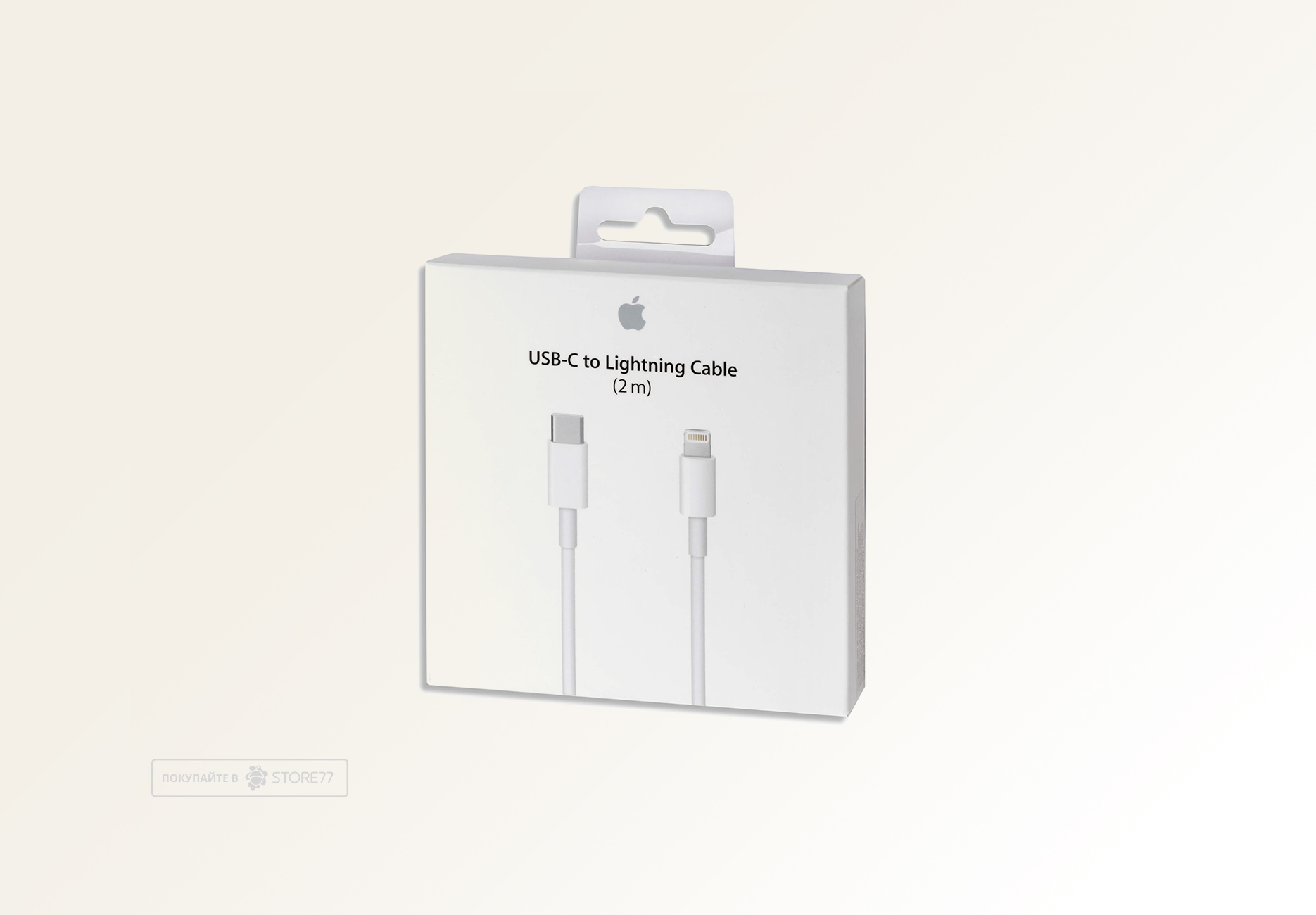 Кабель Apple USB-C - Lightning Cable 2.0m (Белый)