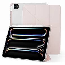 Чехол книжка для iPad Pro 13" M4 Gurdini Origami Case (Розовый песок)