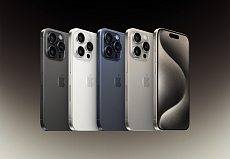 Телефон Apple iPhone 15 Pro 256Gb (Natural titanium)