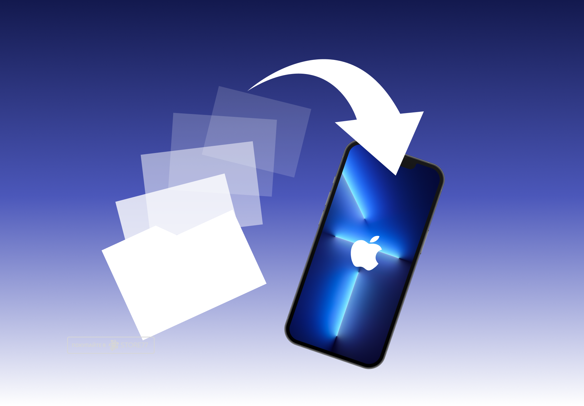 Перенос данных от 150gb до 200gb на iOS