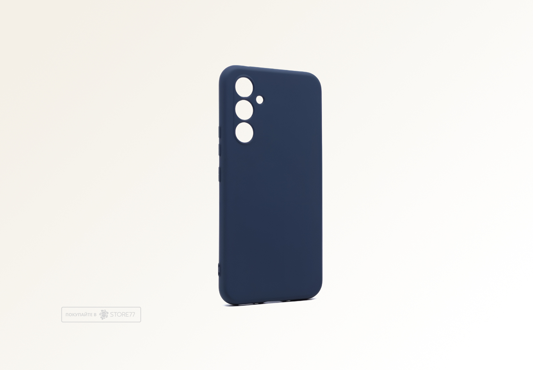 Чехол силиконовый Silicon Cover для Samsung Galaxy S24+ (Синий)