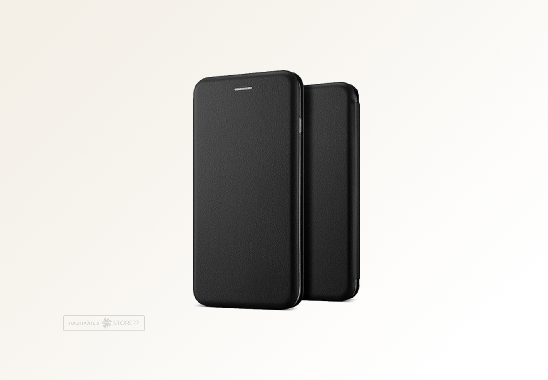 Чехол-книжка для Samsung Galaxy A07 (Черный)