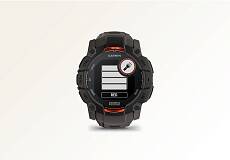 Умные часы Garmin INSTINCT 3 50 mm Solar Black/Charcoal Band