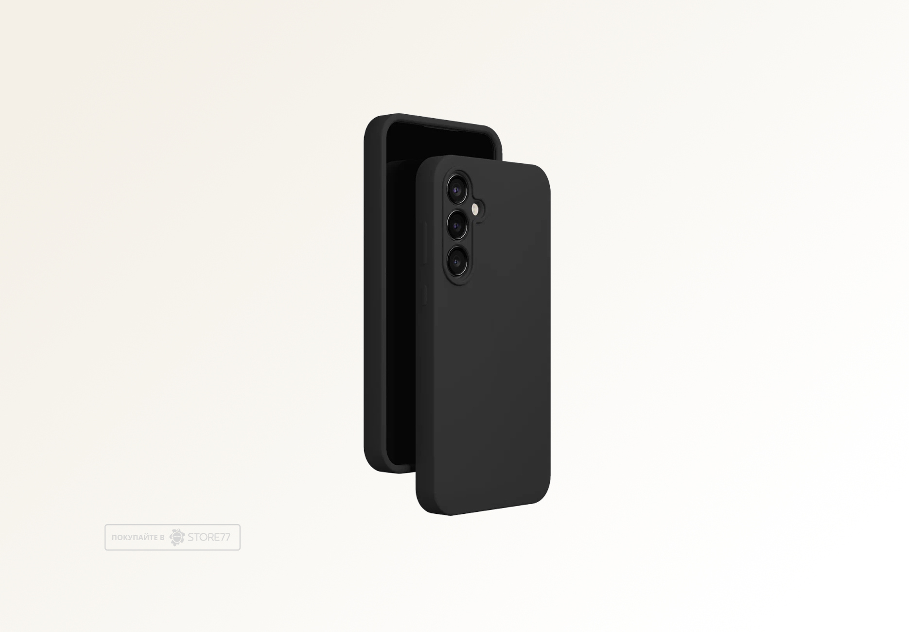 Чехол защитный VLP Aster Case для Samsung Galaxy A55 (Черный)