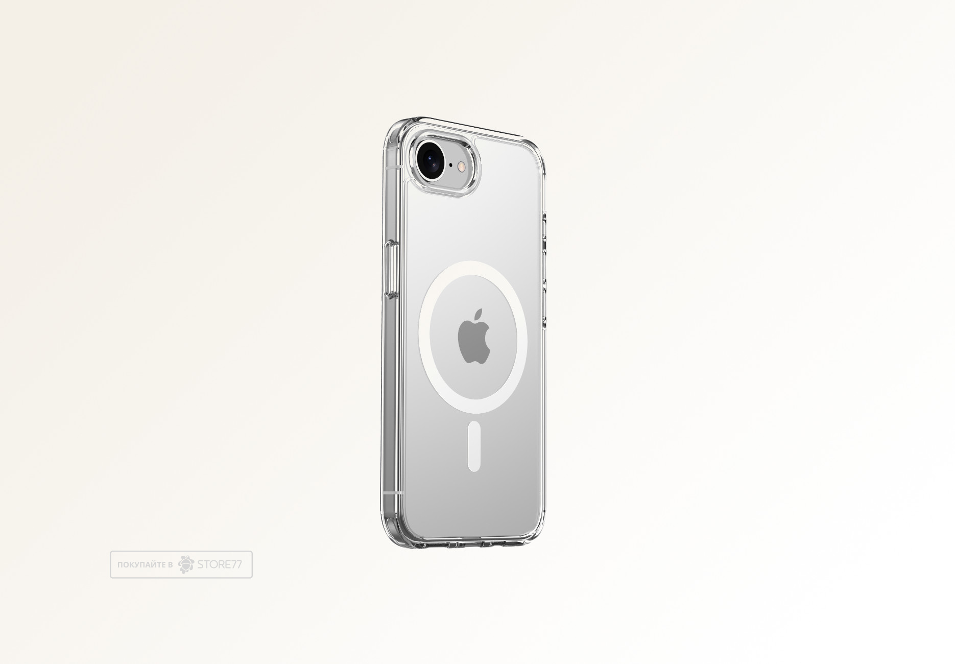 Чехол Gurdini Alba Series with MagSafe для iPhone 16е (Прозрачный)