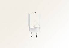 Сетевое зарядное устройство Baseus USB-C 20W (Белый)
