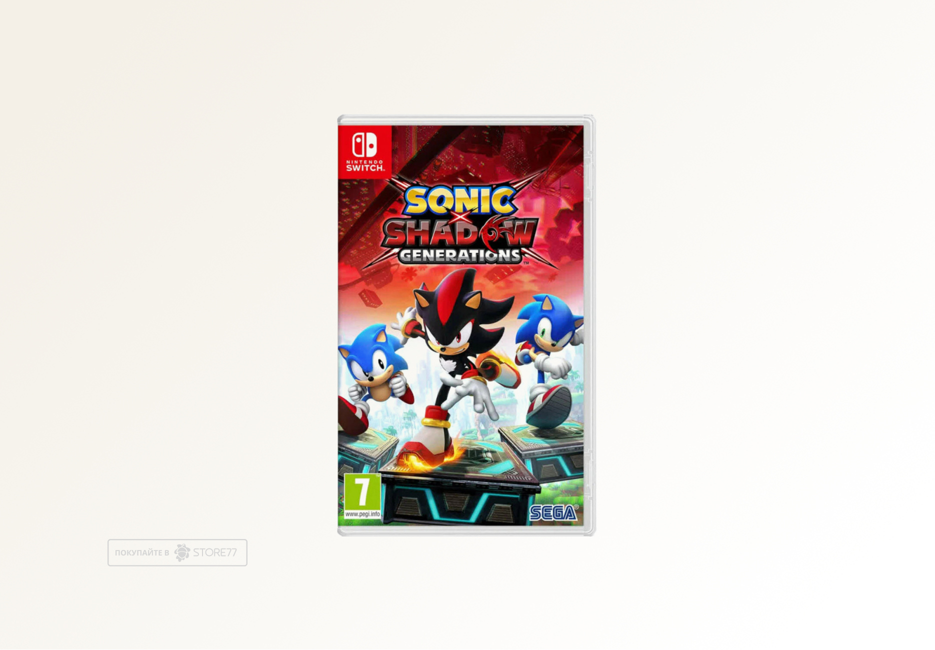 Игра Sonic X Shadow Generation (Nintendo Switch, русские субтитры)