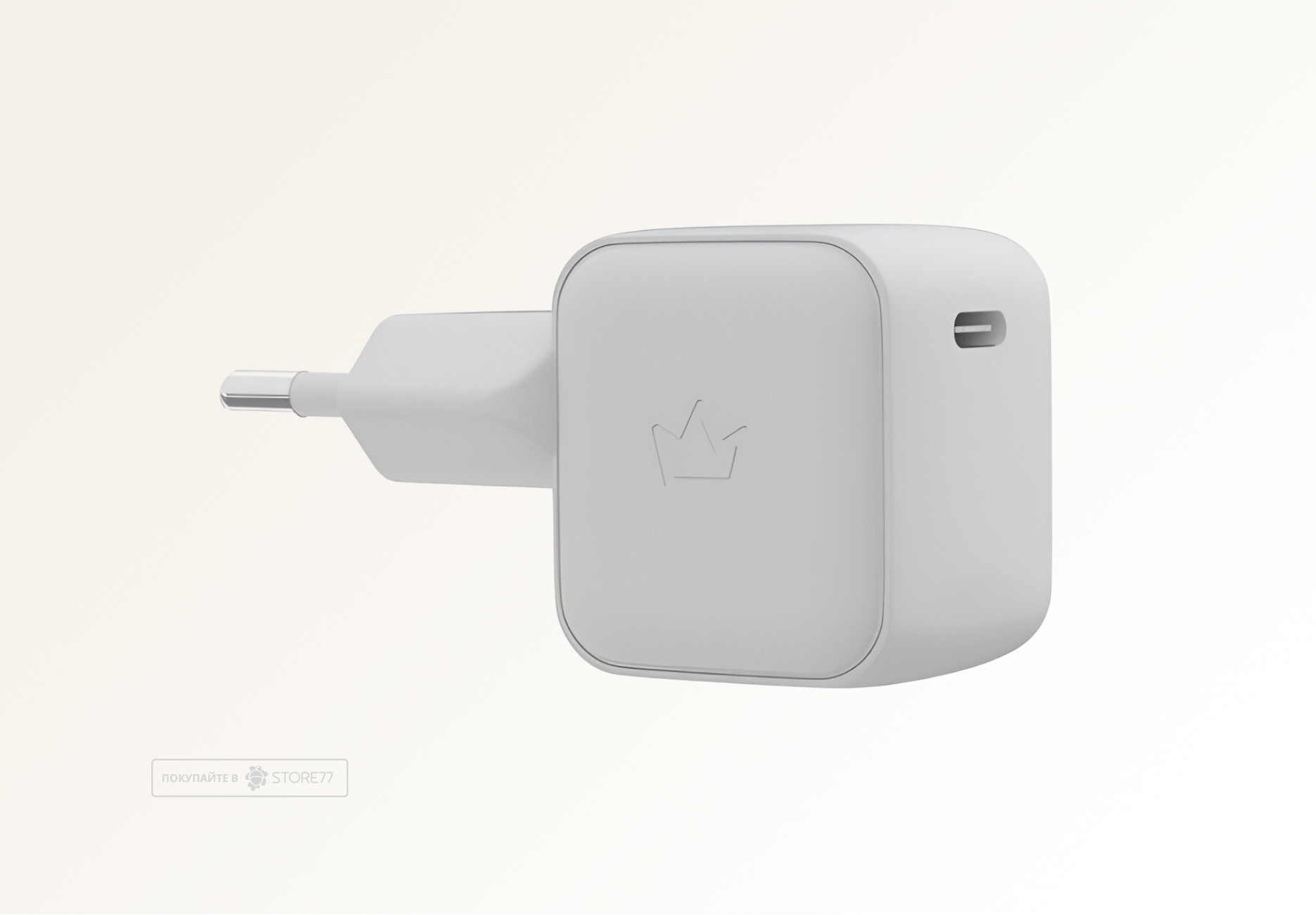 Сетевое зарядное устройство VLP G-Charge 30W Gan USB-С (Белое)