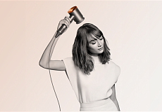 Фен Dyson Supersonic HD07 (Яркий никель/Медный) Вилка EU