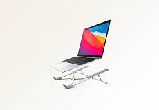 Подставка для ноутбука складная UGREEN LP451 Foldable Laptop Stand (Cеребристая)
