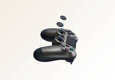 Силиконовые насадки на стики геймпада (Черные)