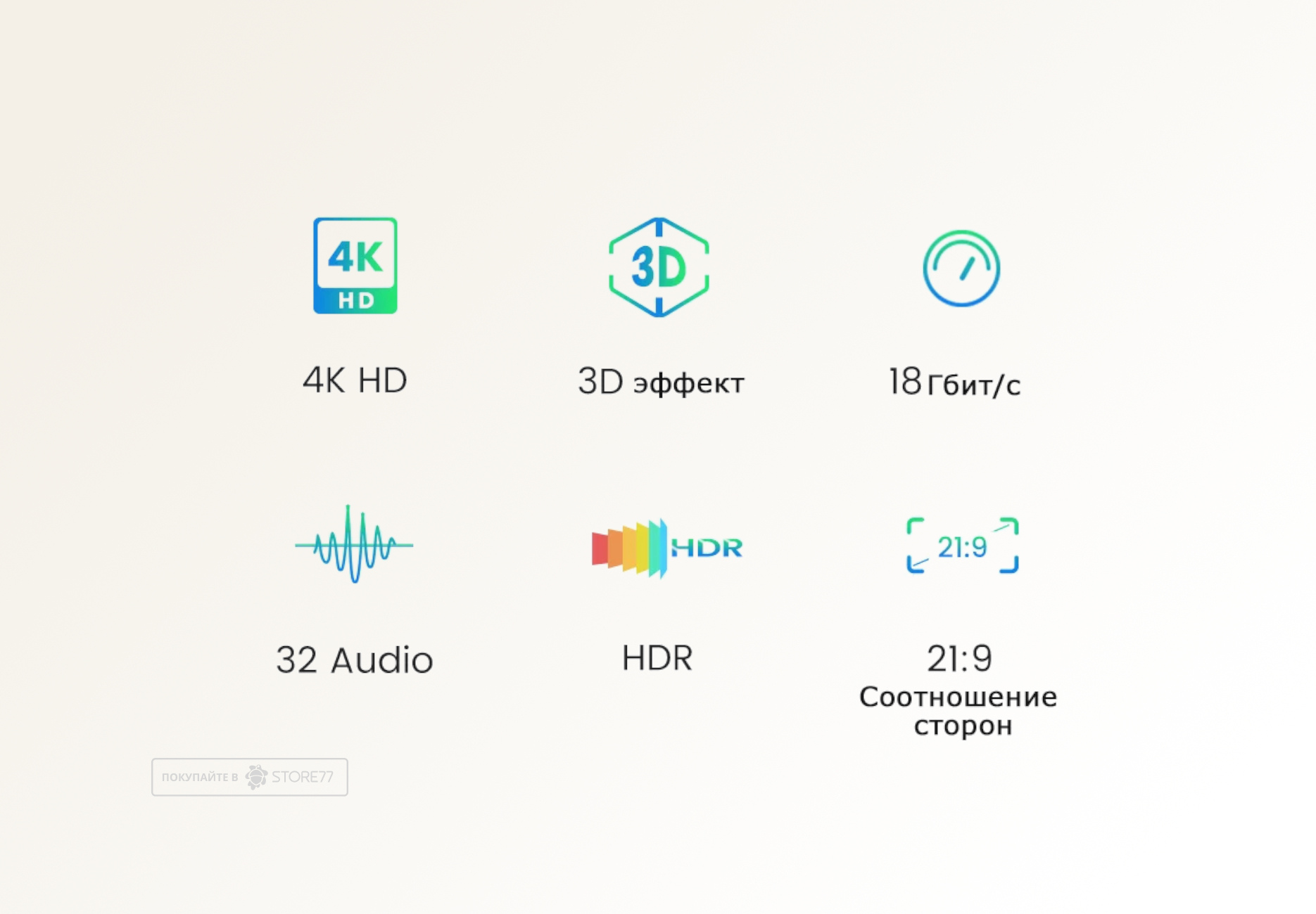 Кабель UGREEN HD119 Braided 4K HDMI to HDMI 2м (Черный)