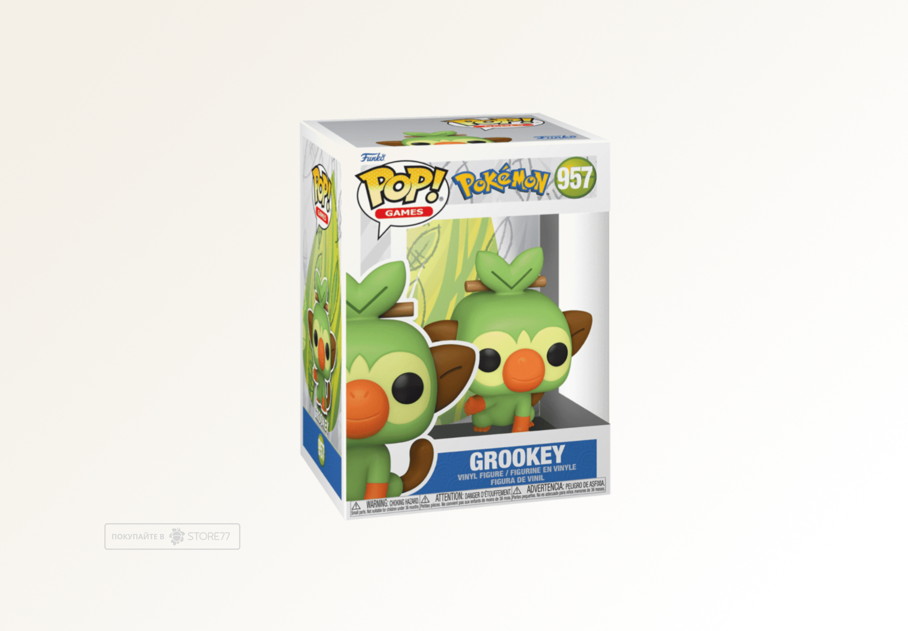 Фигурка Funko POP! Games Pokemon Grookey (957)