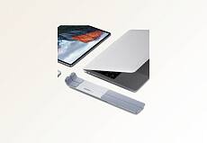 Подставка для ноутбука складная UGREEN LP451 Foldable Laptop Stand (Cеребристая)