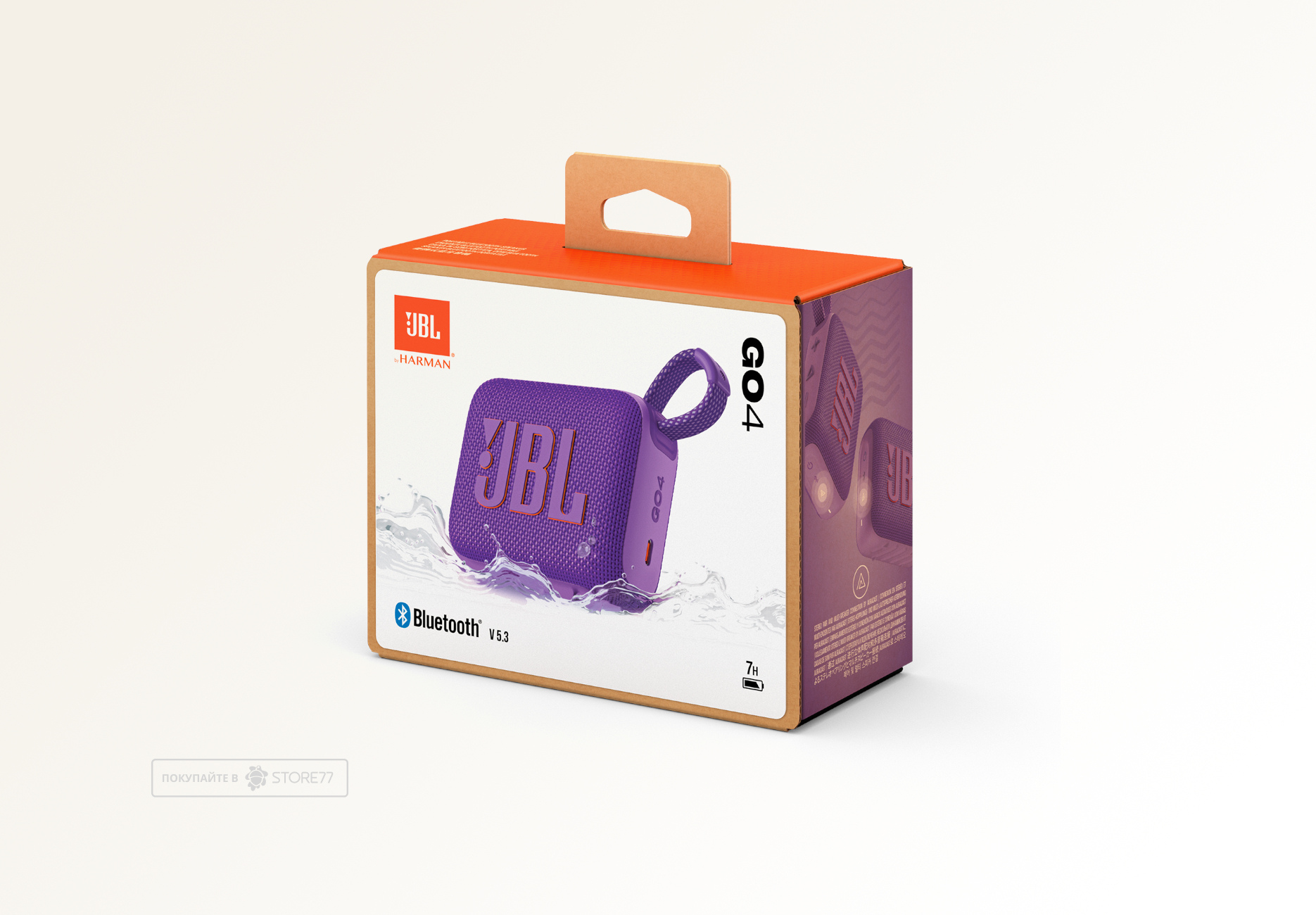 Портативная акустика JBL GO 4 (Фиолетовый)